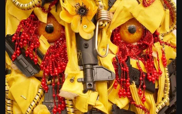 kingdom Hew Locke, The Kingdom of the Blind, detail of work in progress. Photograph © Roberto Rubalcava, 2008