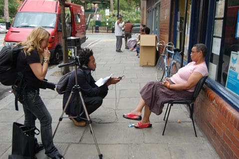 Workshop 2 July Discovering Shoreditch past and present through film