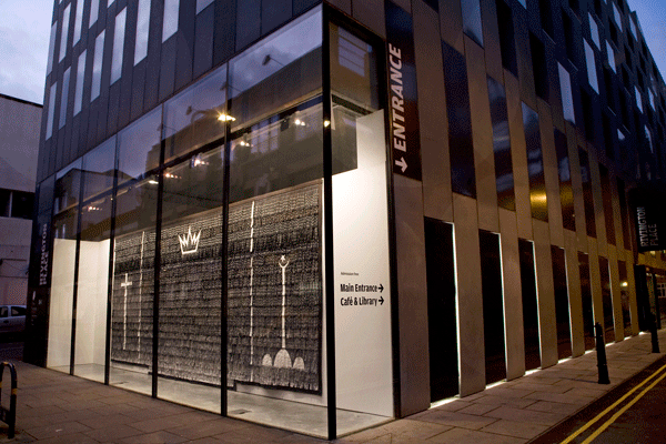 AbdoulayeKonate_twighlight Abdoulaye Konate, Power and Religion, Window Commission 2011, Iniva at Rivington Place