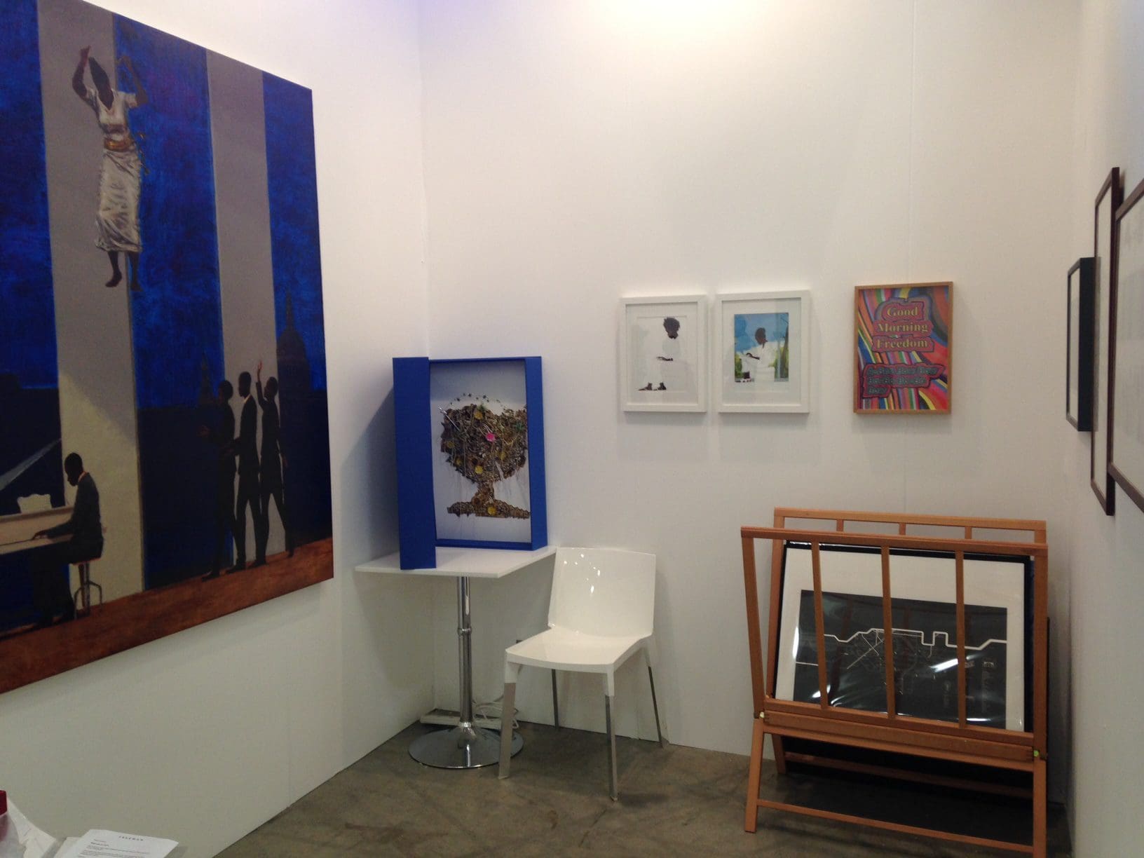 Iniva's stand at art14 Iniva's stand at art14